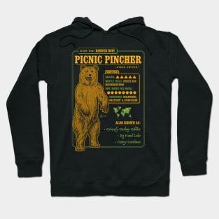 Funny Bear Fact File - Picnic Pincher Hoodie